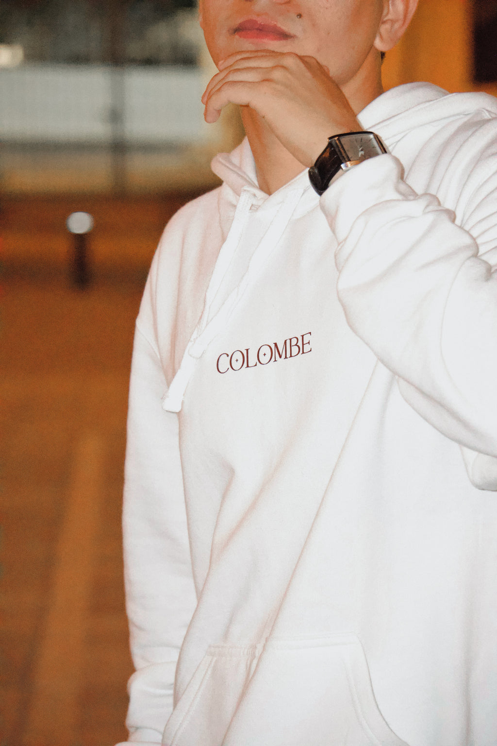 Sudadera blanca