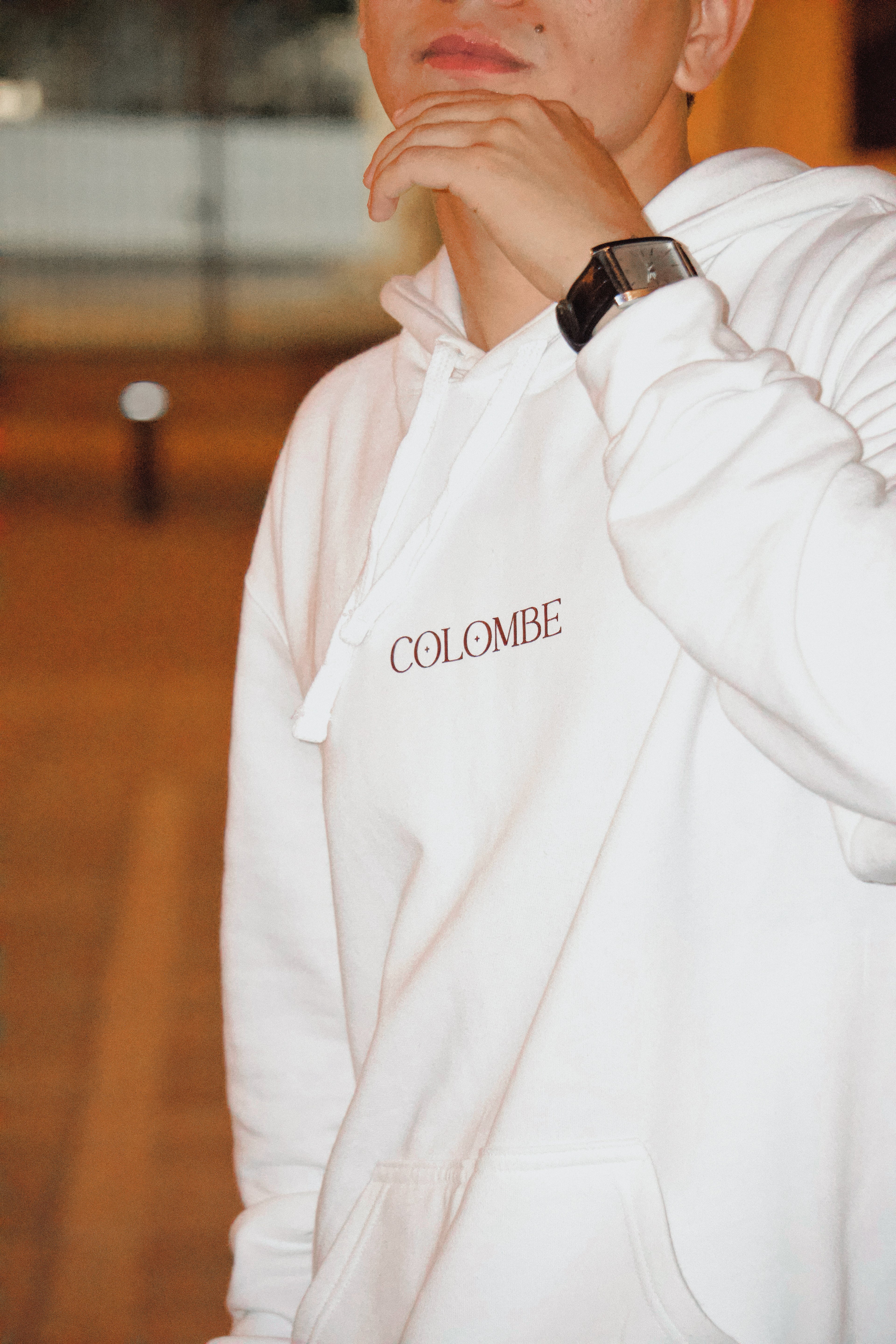 Sudadera blanca