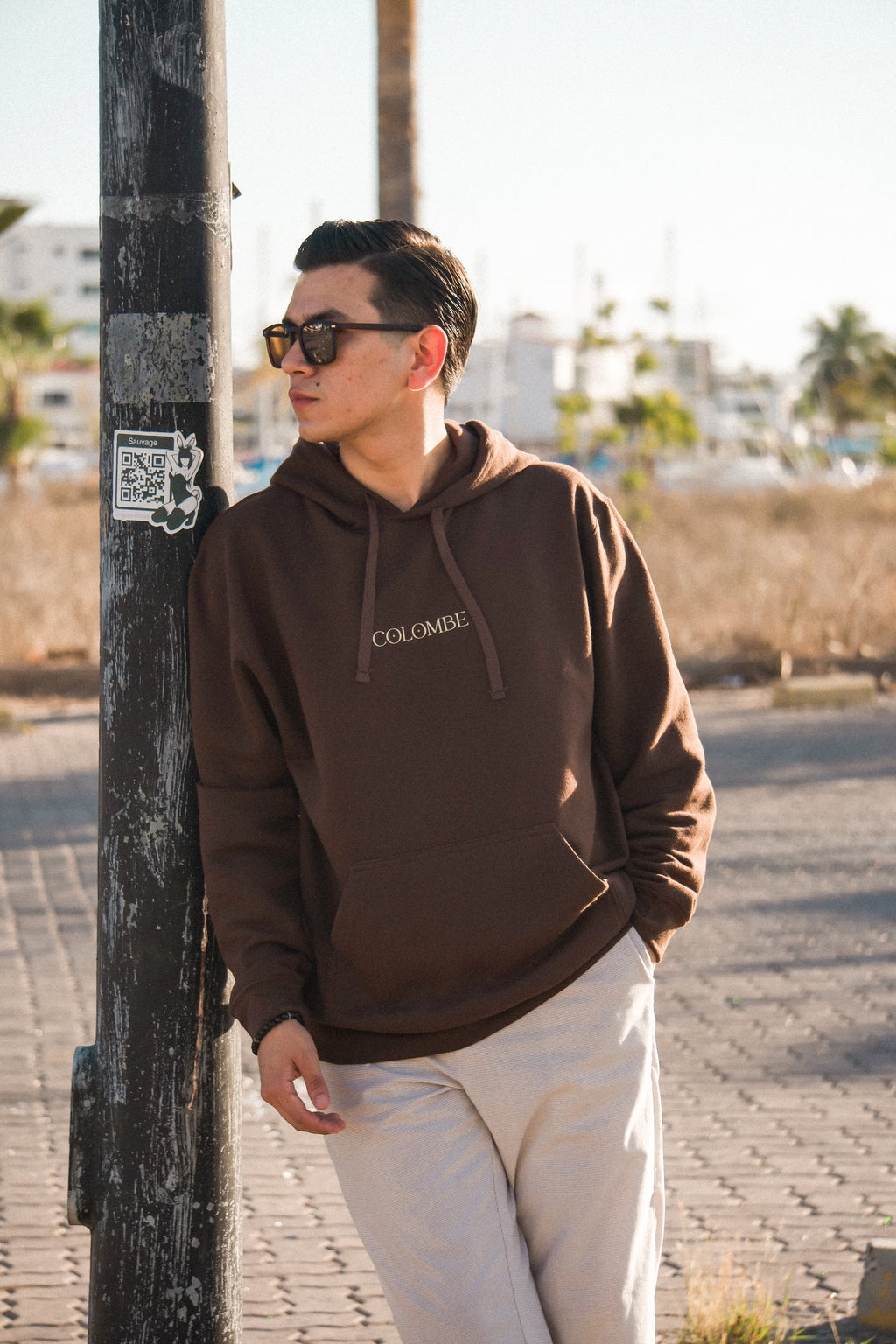 Sudadera Café