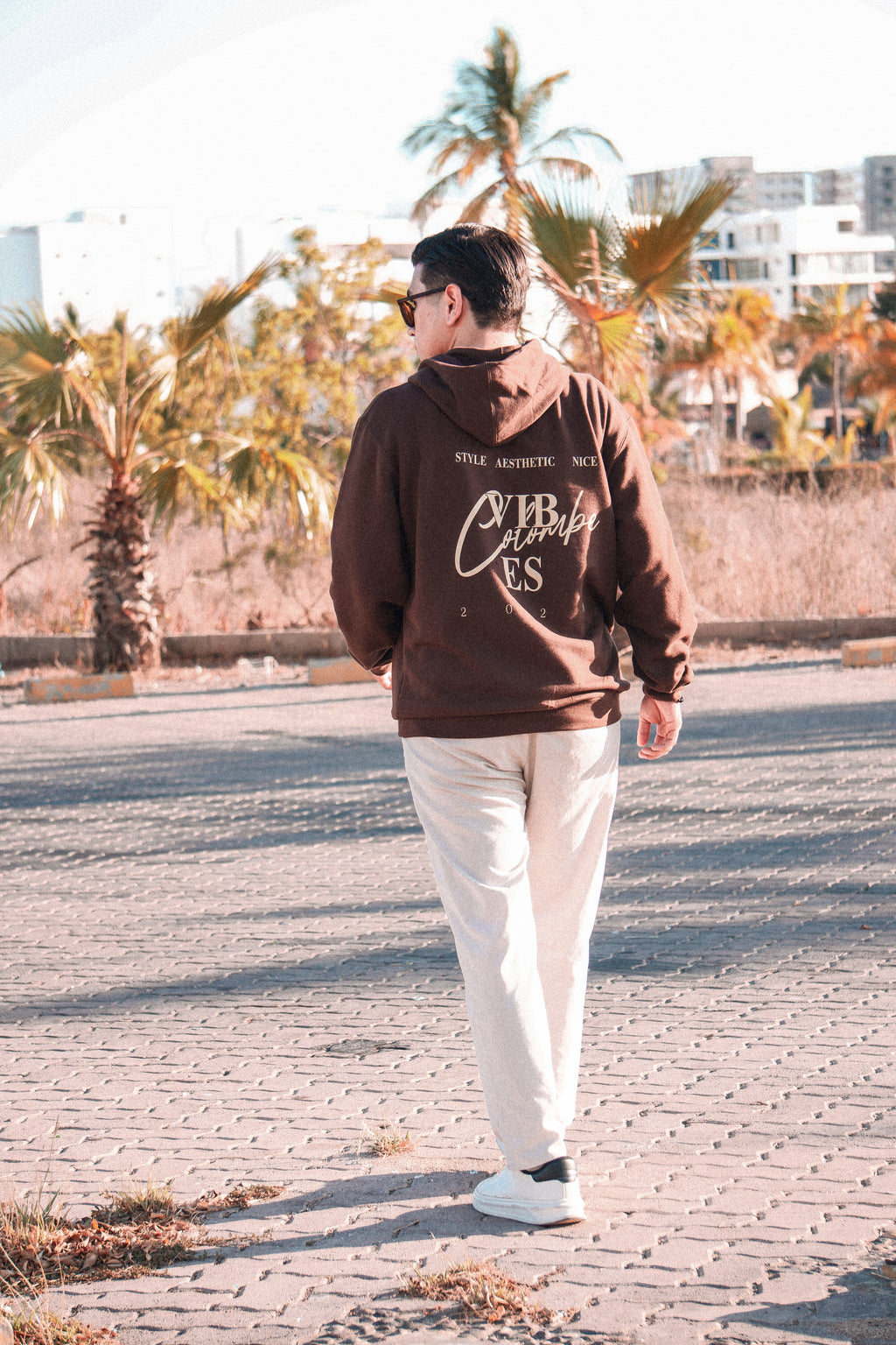 Sudadera Café