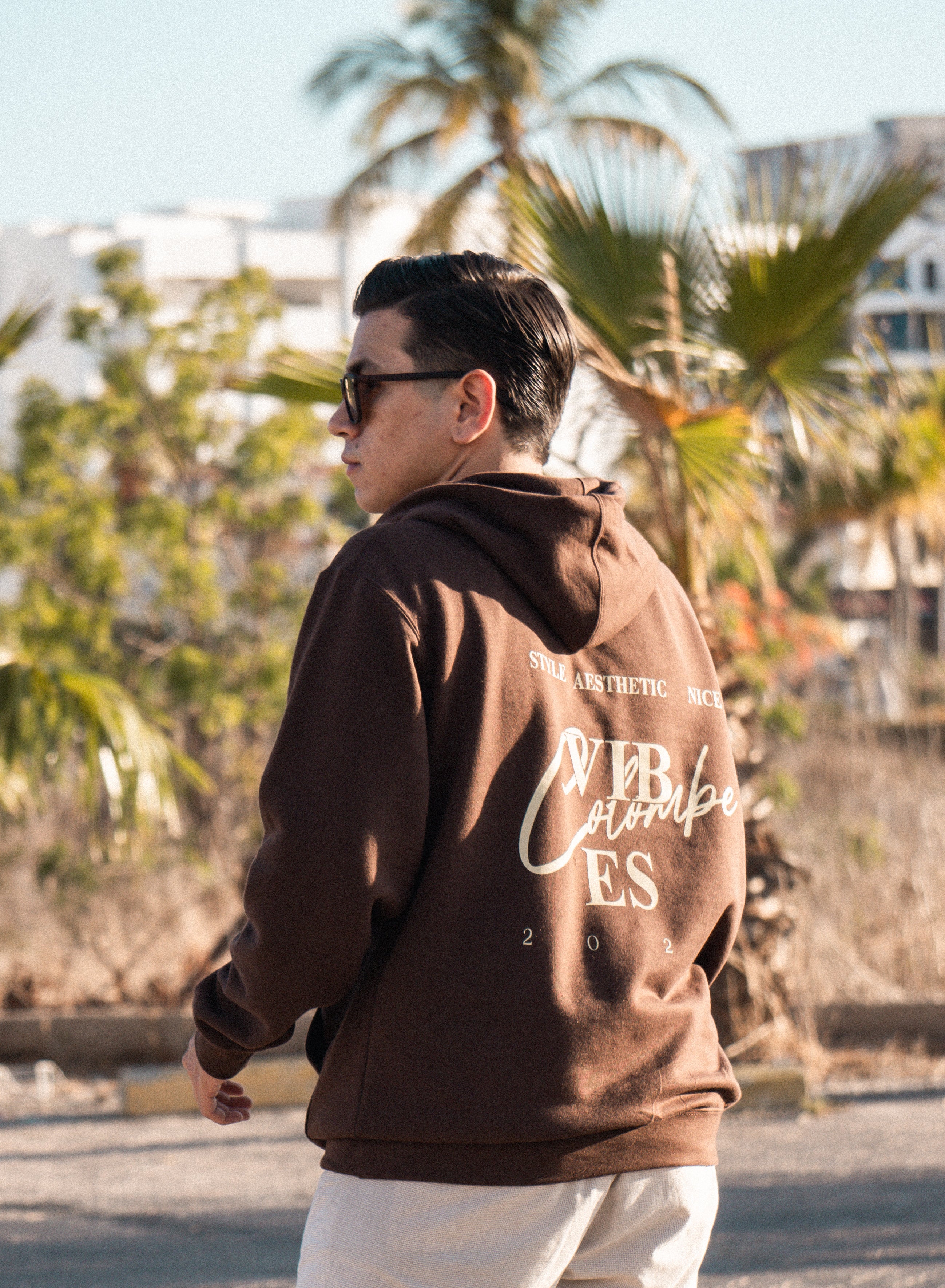Sudadera Café