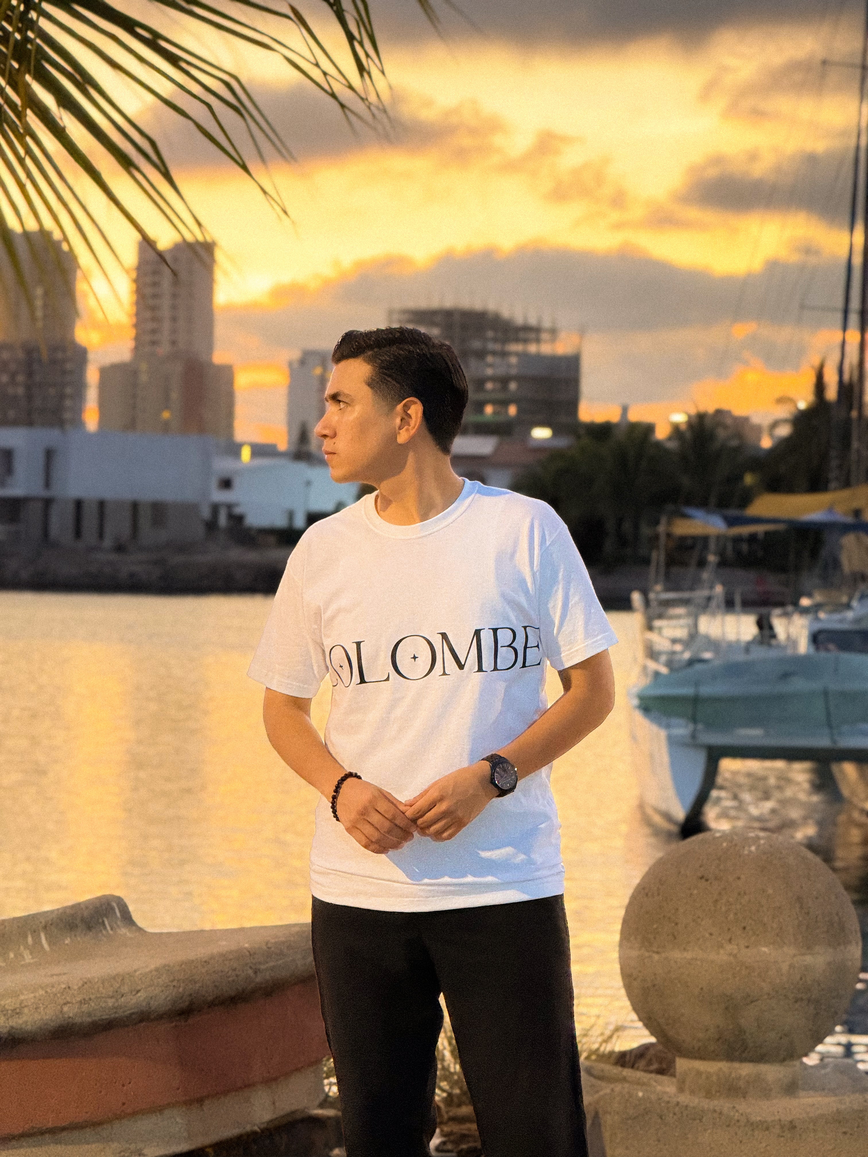 Estampado Colombe Blanca