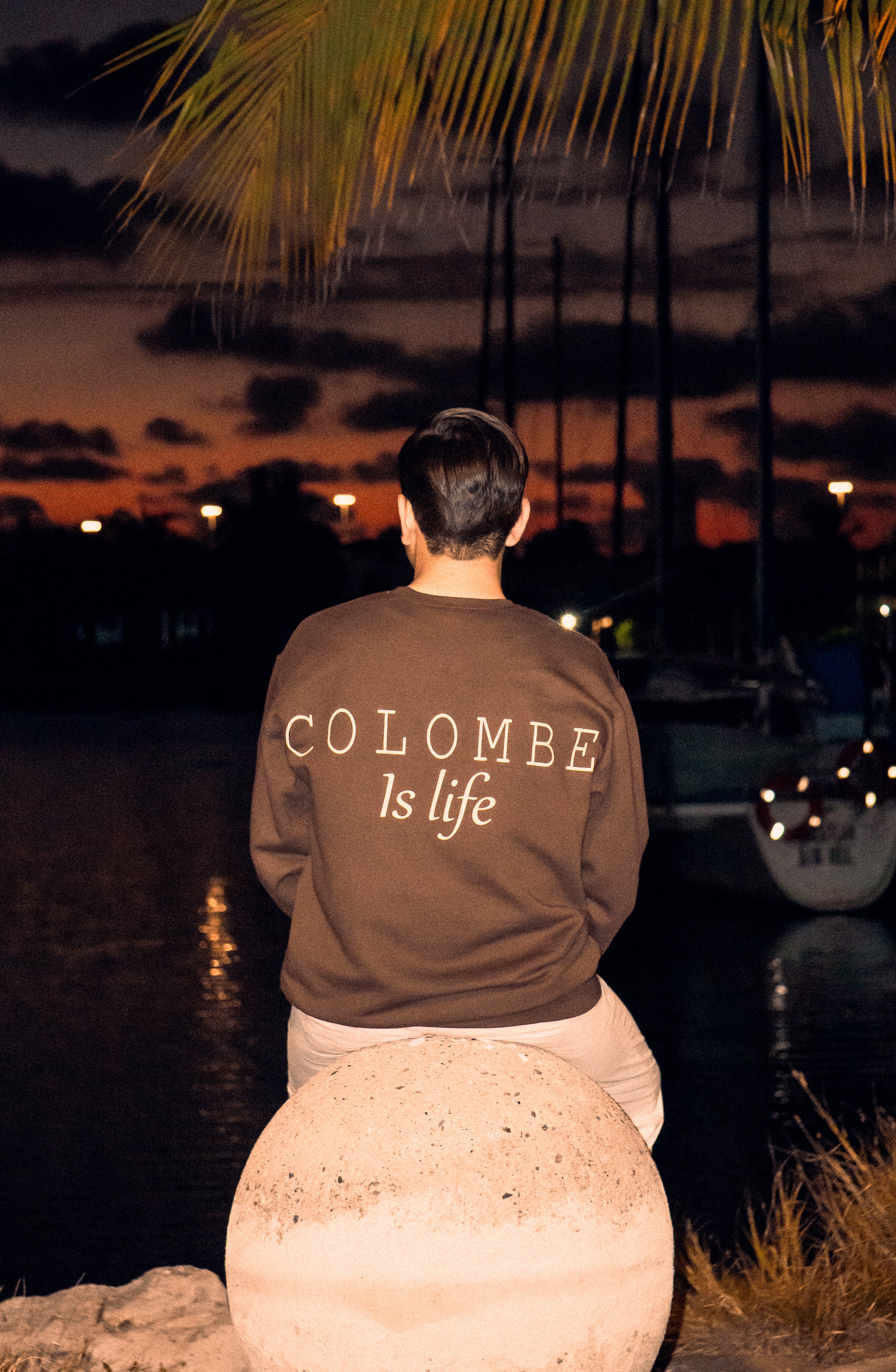 Suéter Colombe is life café