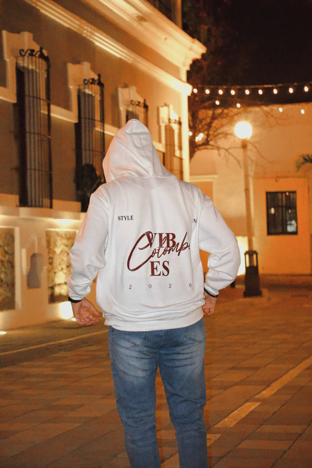 Sudadera blanca