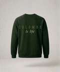 Suéter Colombe is life verde bosque
