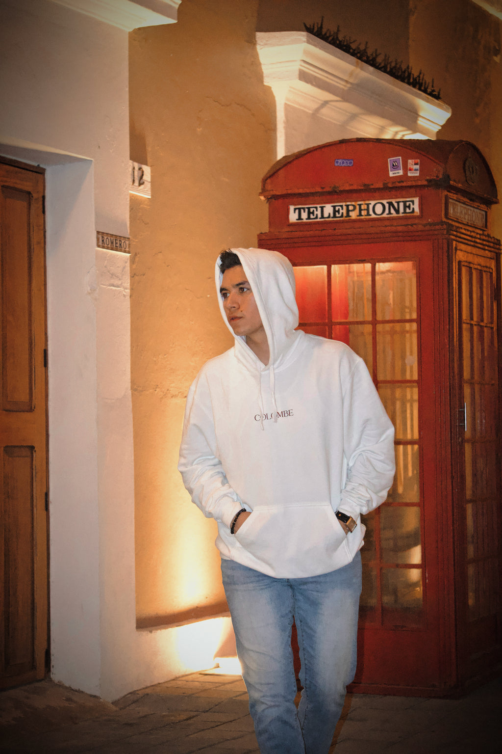 Sudadera blanca