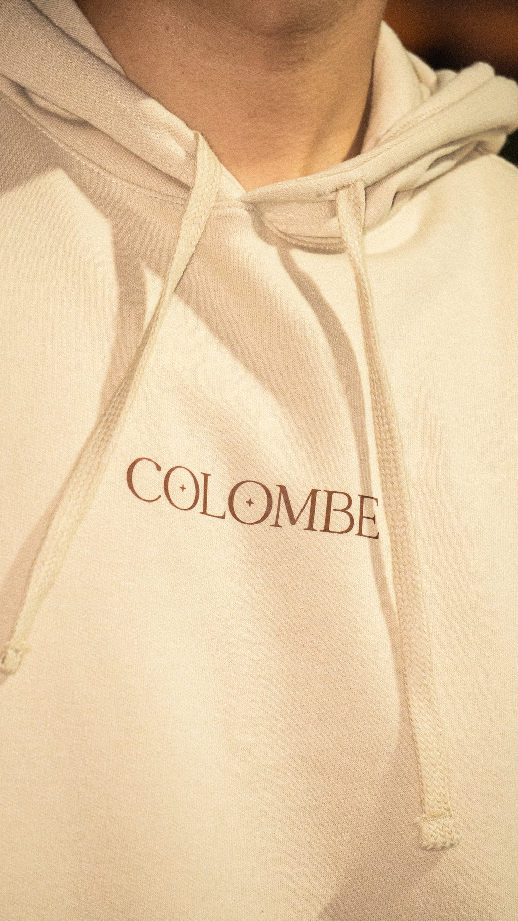 Sudadera beige