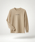Manga larga beige